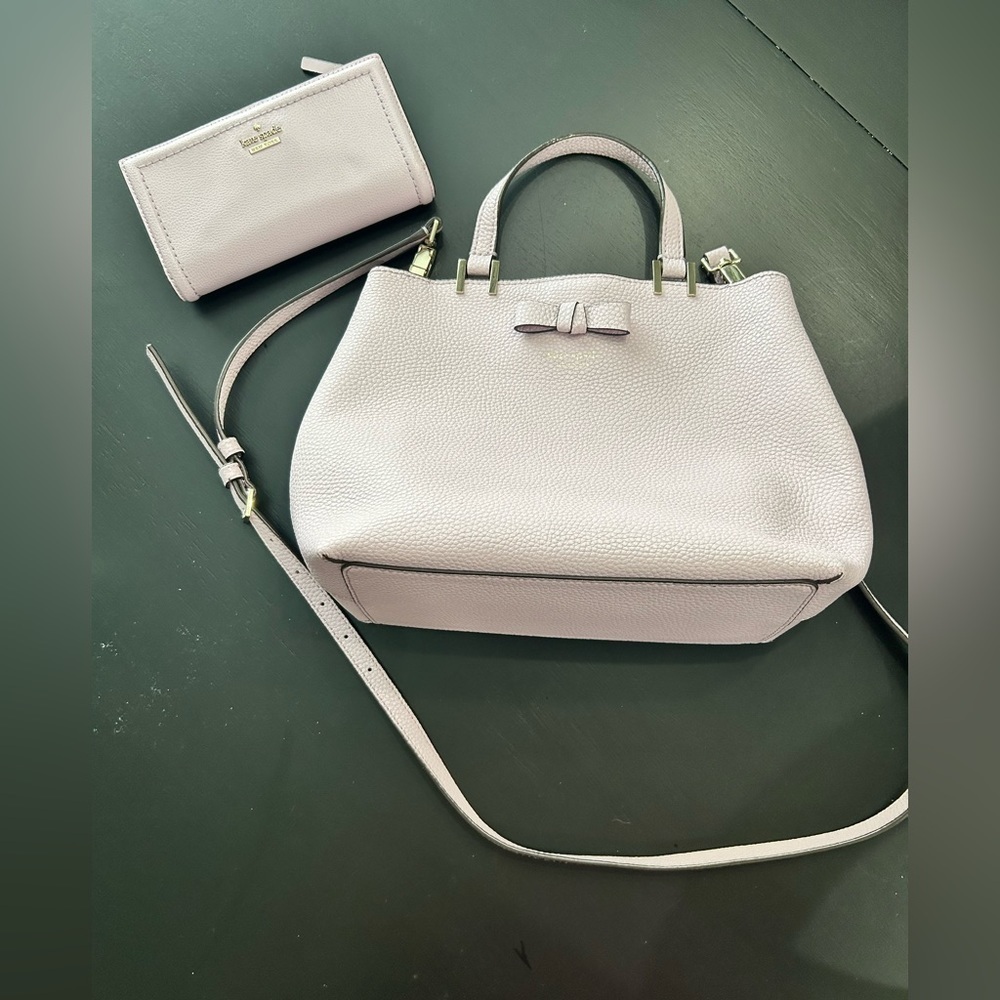 Kate Spade Lavender purse and wallet set​​​​​